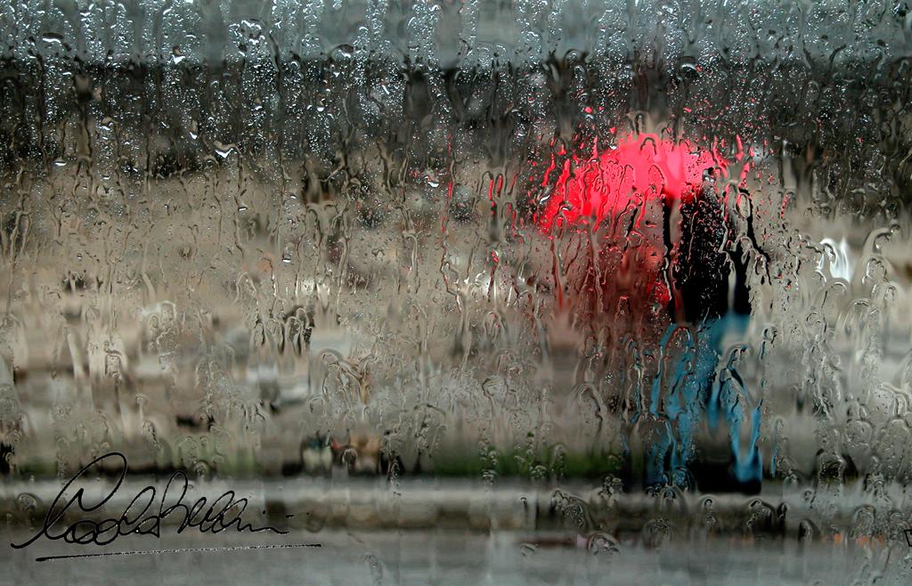 auto pioggia ombrello